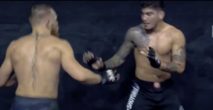Conor McGregor sparring