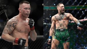 Colby Covington and Conor McGregor