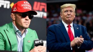 Colby Covington and Donald Trump