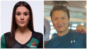 Alexa Grasso and Zhang Weili