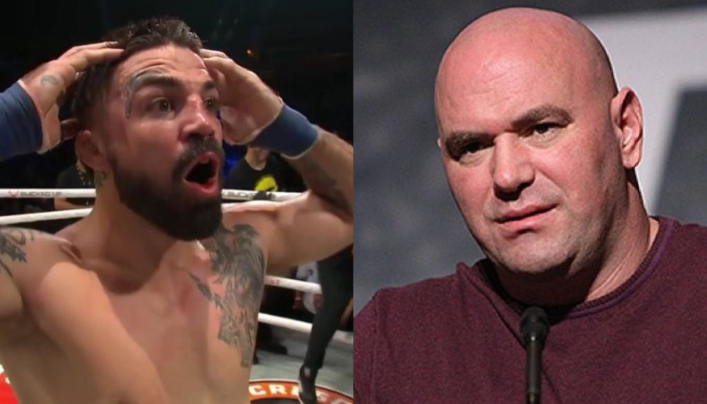 Mike Perry, Dana White, UFC