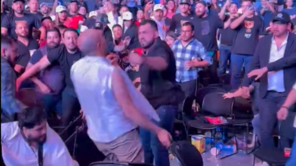 UFC Mexico City Crowd Brawl