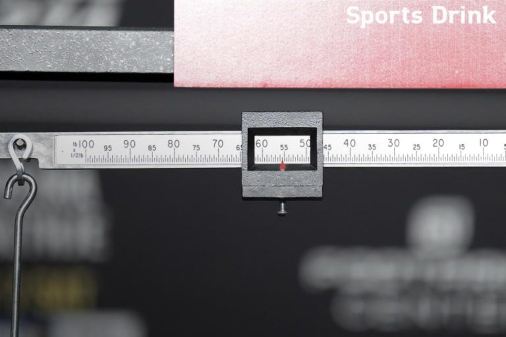 UFC weigh-in scale