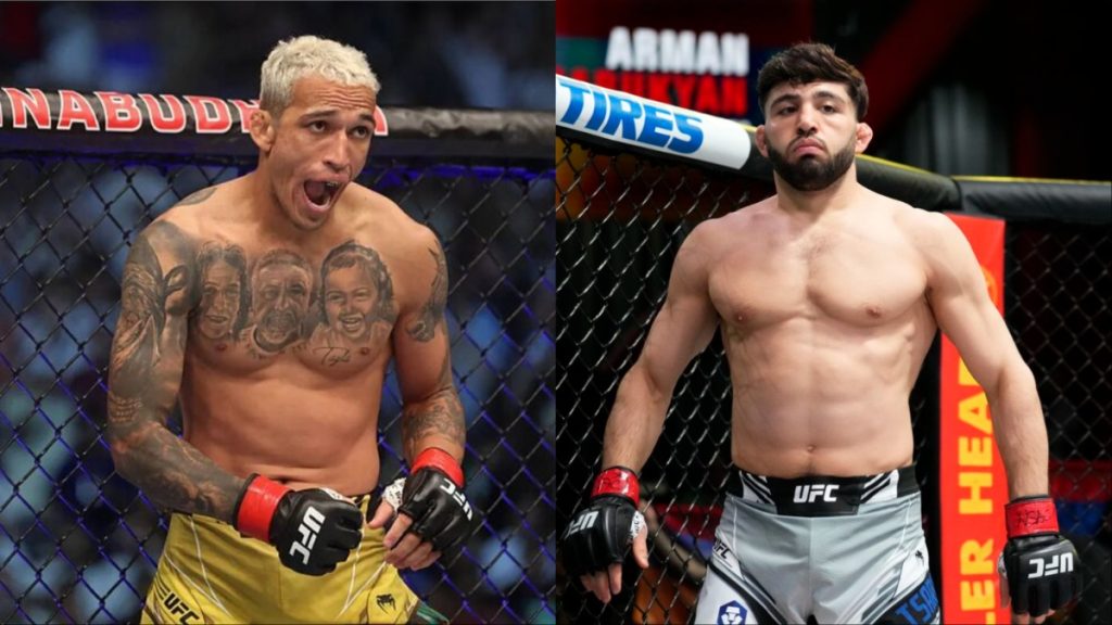 Charles Oliveira and Arman Tsarukyan