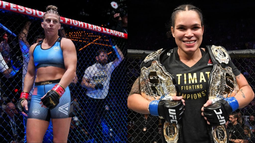 Kayla Harrison and Amanda Nunes