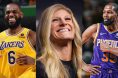 LeBron James Kayla Harrison Kevin Durant