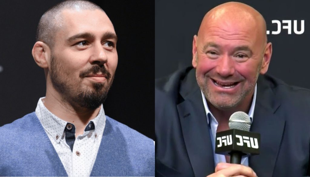 Dan Hardy, Dana White