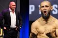Dana White and Khamzat Chimaev