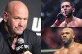Dana White, Islam Makhachev, Jon Jones