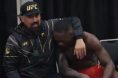 Israel Adesanya and Eugene Bareman