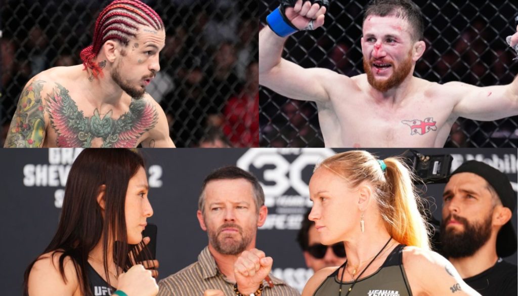 Sean O'Malley, Merab Dvalishvili, Alexa Grasso, Valentina Shevchenko