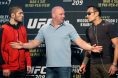 Khabib Nurmagomedov and Tony Ferguson
