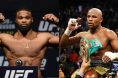 Tyron Woodley and Floyd Mayweather