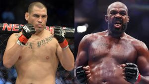Cain Velasquez and Jon Jones