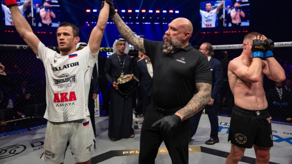 Usman Nurmagomedov defeats Paul Hughes