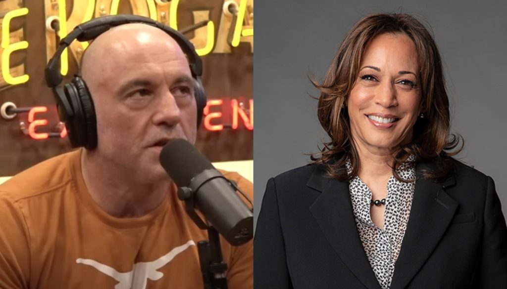Joe Rogan, Kamala Harris