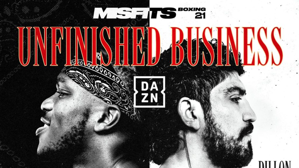 KSI vs. Dillon Danis Misfits Boxing poster