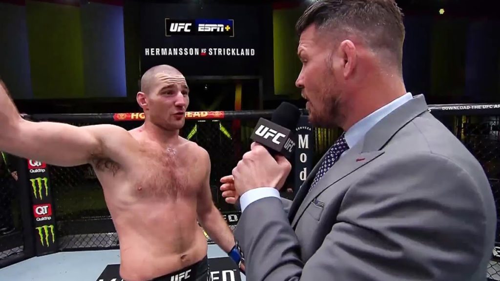 Sean Strickland Michael Bisping