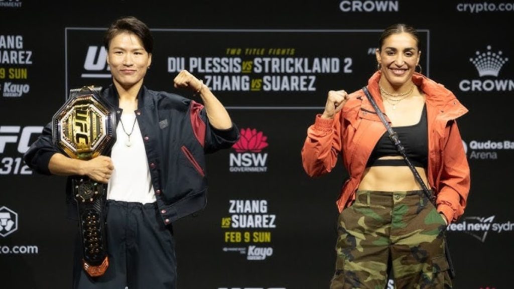 Weili Zhang, Tatiana Suarez, UFC 312