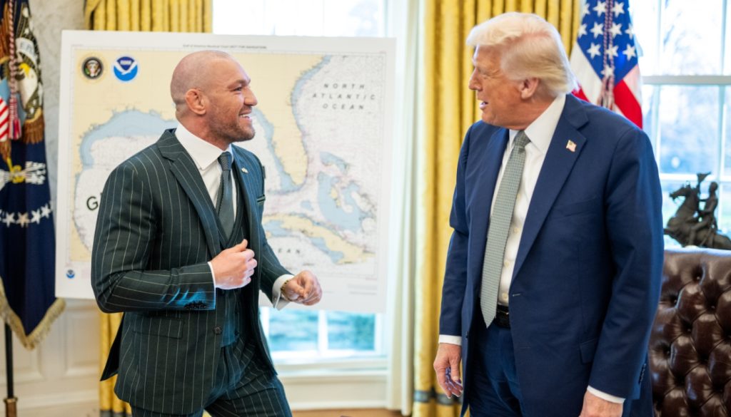 Conor McGregor, Donald Trump, UFC, MMA, Daniel Cormier