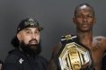Israel Adesanya and Eugene Bareman