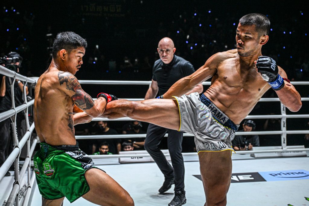 Kongthoranee Sor Sommai defeated Nong-O Hama at ONE Fight Night 28