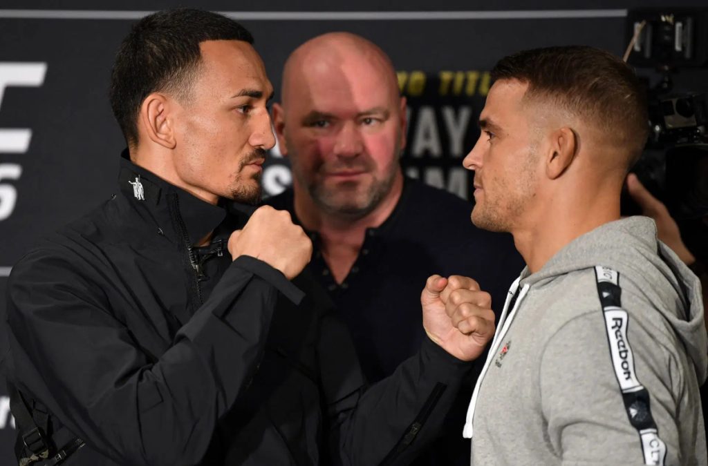 Max Holloway and Dustin Poirier