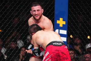 Merab Dvalishvili defends takedown Umar Nurmagomedov