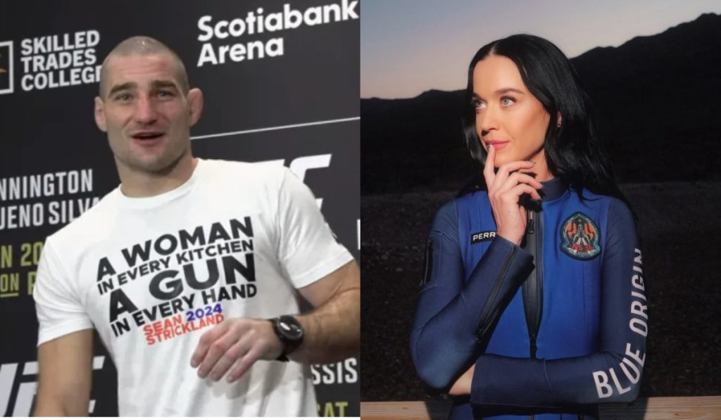 Sean Strickland, Katy Perry, UFC