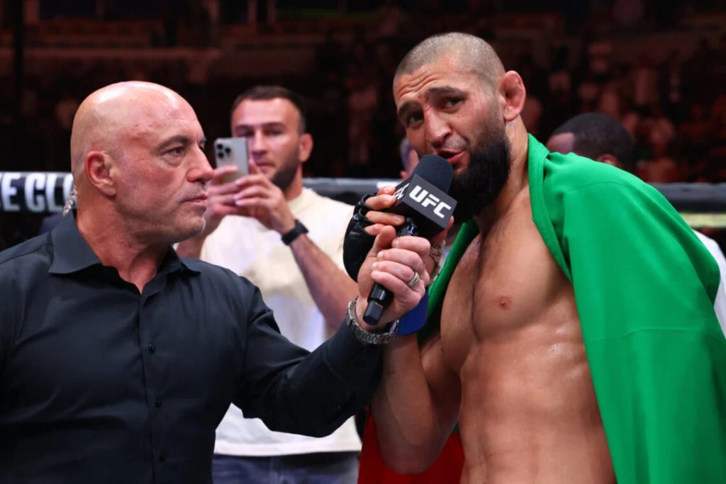 Khamzat Chimaev UFC 319 interview with Joe Rogan