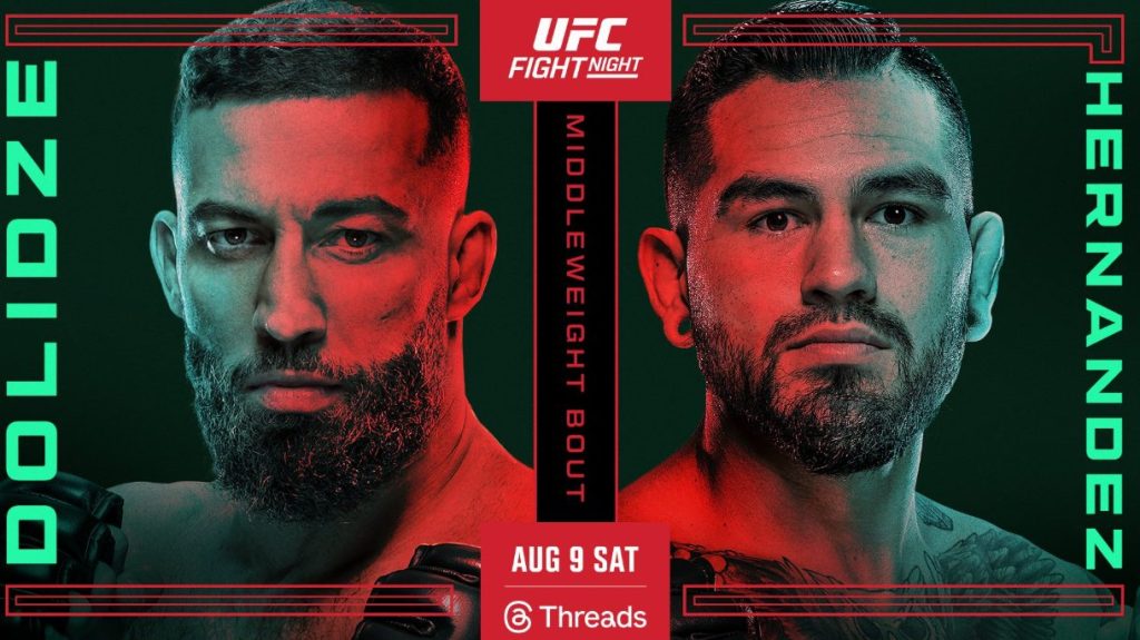 UFC Vegas 109, Roman Dolidze, Anthony Hernandez, Results, UFC