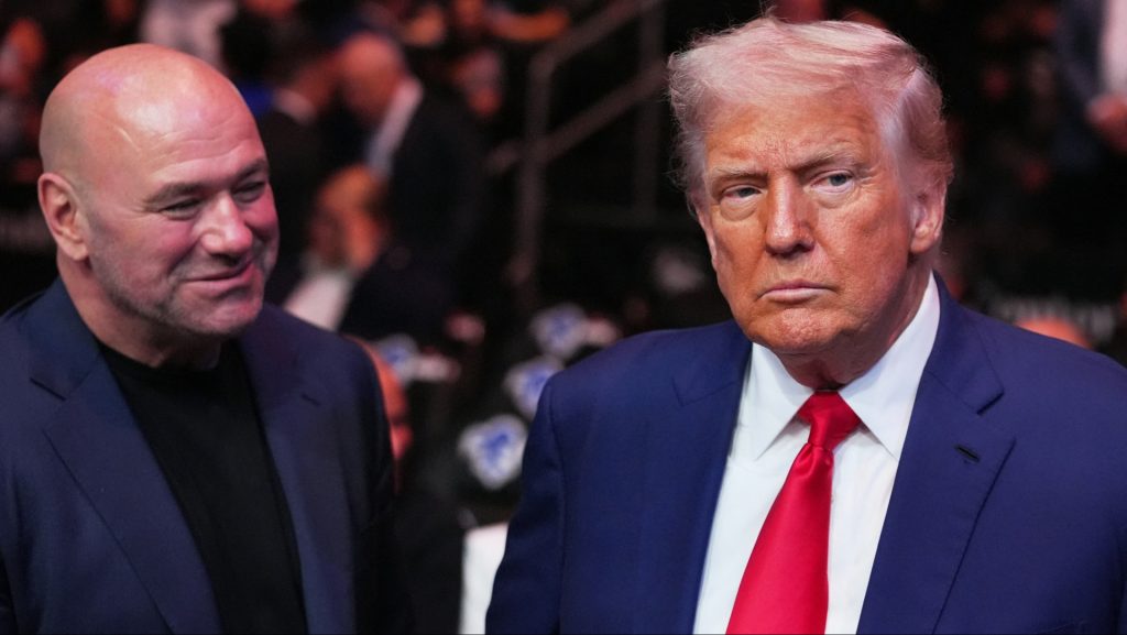 Dana White and U.S. President Donald Trump, UFC White House