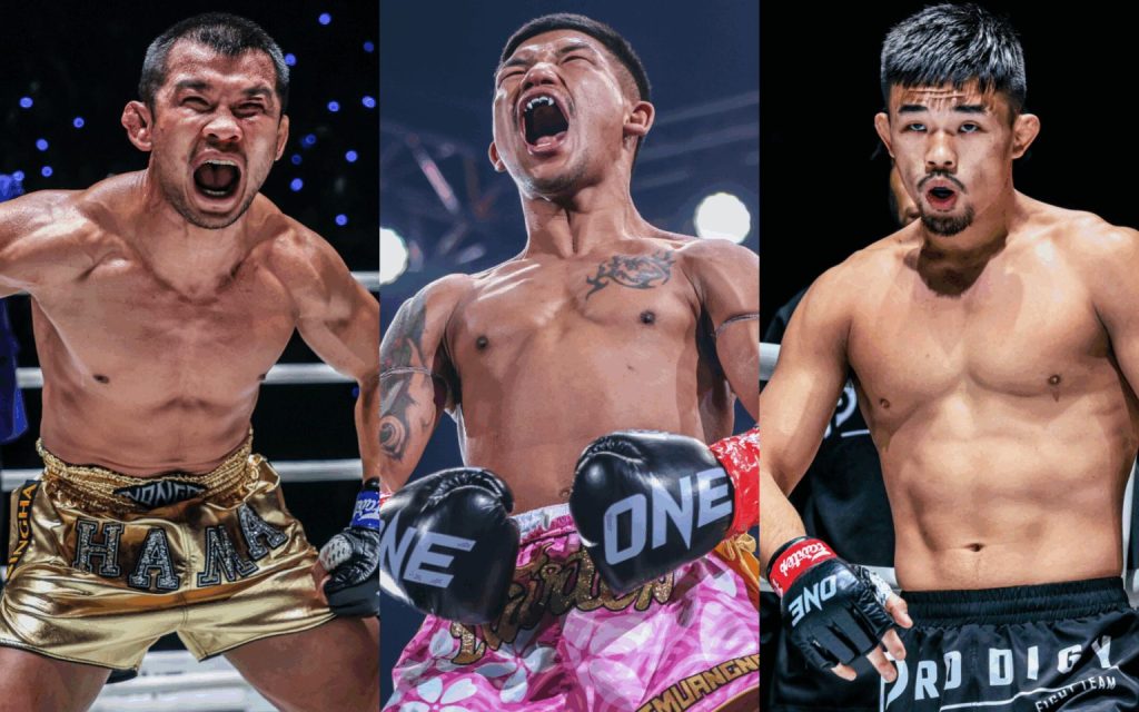 Rodtang, Nong-O, and Christian Lee