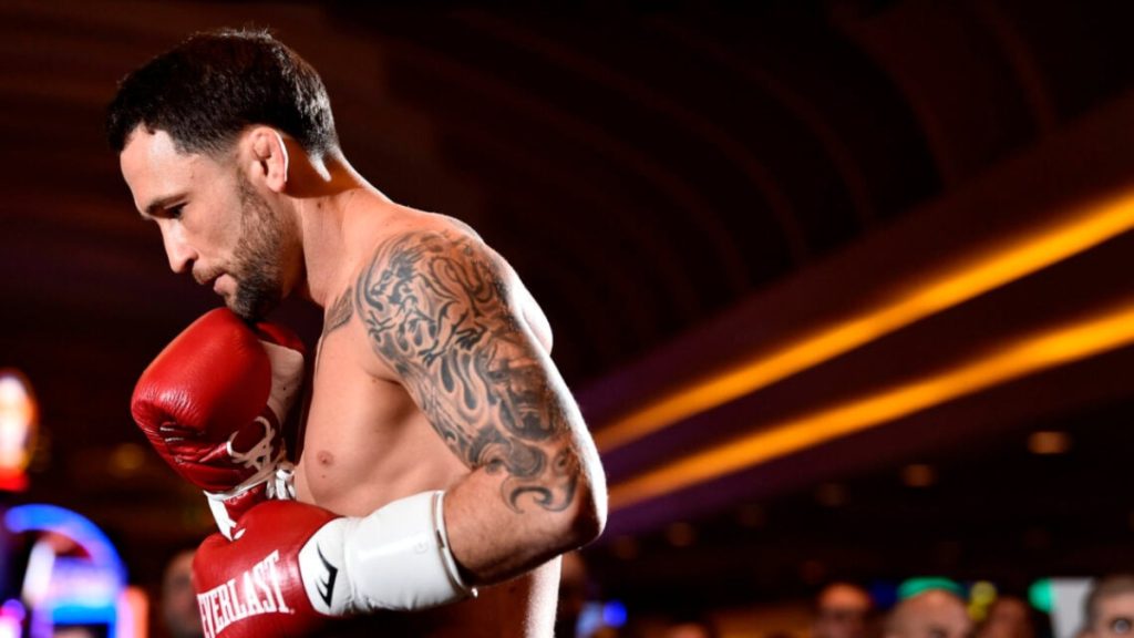 Frankie Edgar boxing training