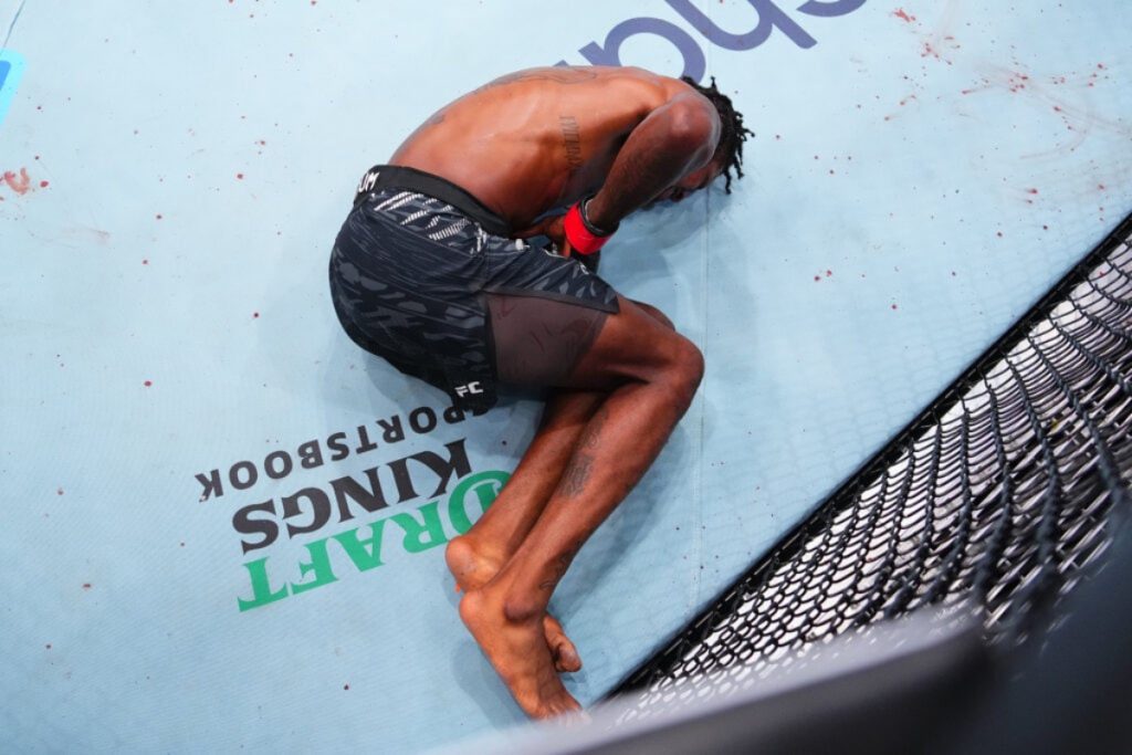 Kevin Holland Low Blow at UFC Vancouver