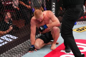 Bo Nickal TKO loss against Reinier de Ridder
