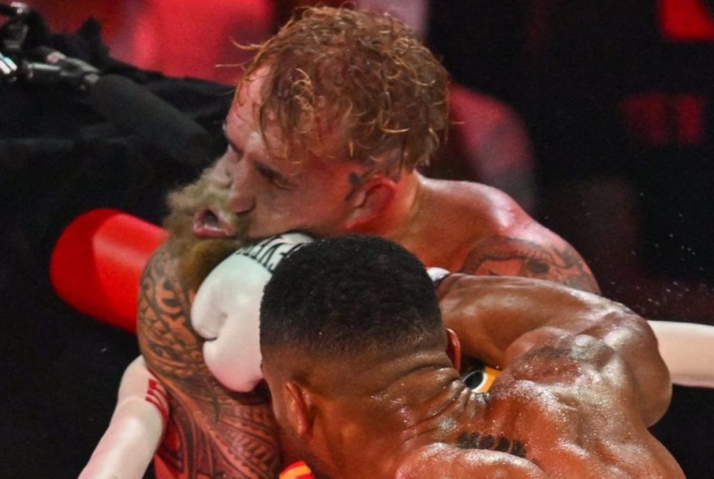Jake Paul, Broken Jaw, Anthony Joshua, knockout, boxing
