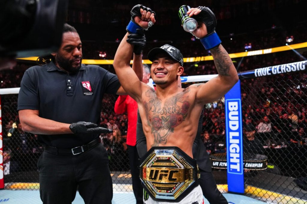 Joshua Van UFC 323 title win