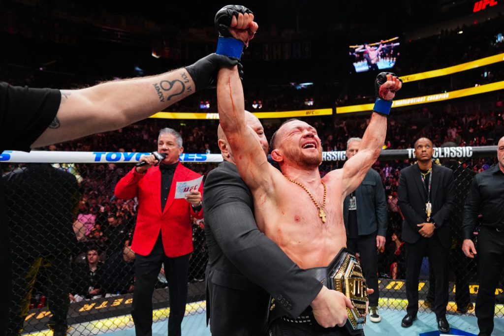 Petr Yan victory at UFC 323