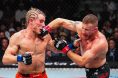 Paddy Pimblett punched by Justin Gaethje at UFC 324