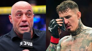 Joe Rogan and Tom Aspinall