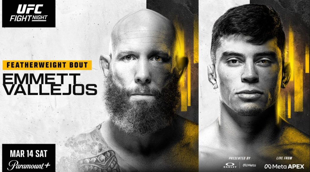 UFC Vegas 114, Results, Josh Emmett, Kevin Vallejos, UFC
