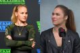 Valentina Shevchenko and Ronda Rousey