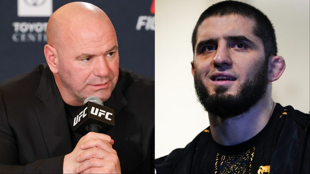Dana White and Islam Makhachev