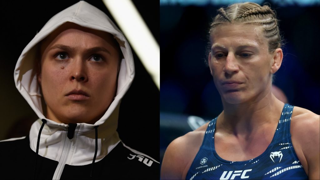 Ronda Rousey and Kayla Harrison