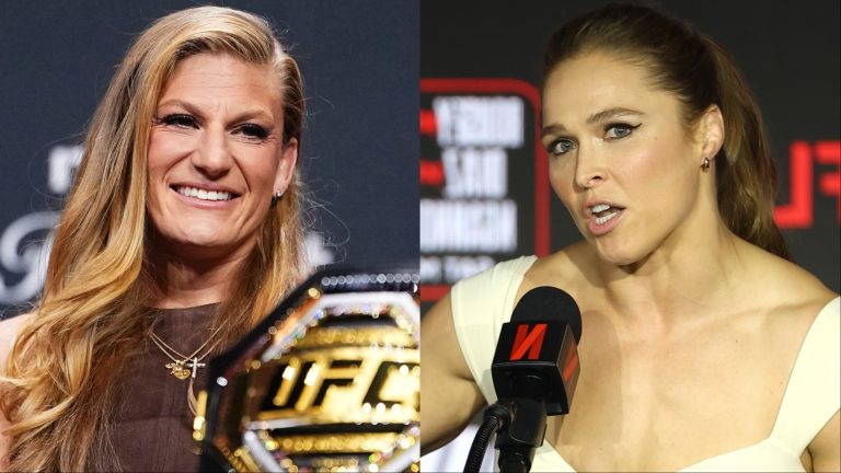 Kayla Harrison and Ronda Rousey