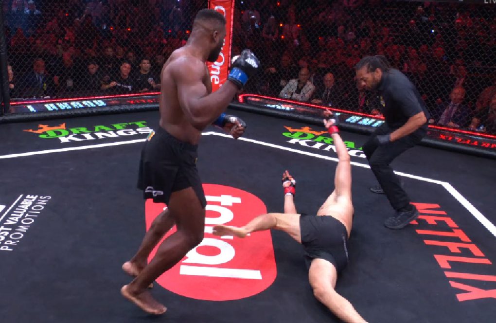 Francis Ngannou, Philipe Lins, KO, Results, MMA