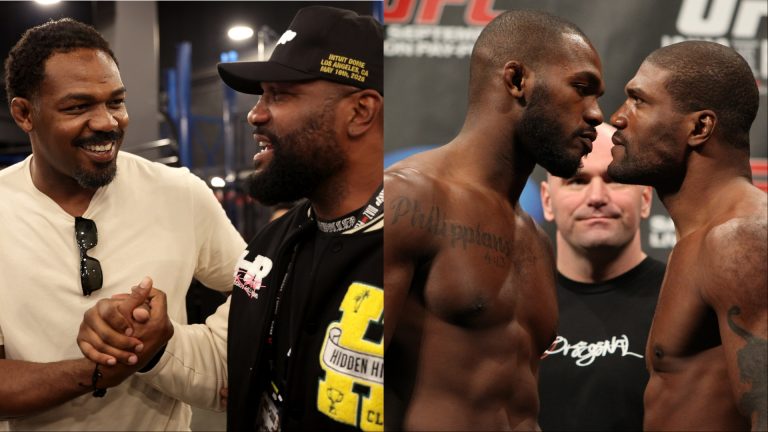 Jon Jones and Rampage Jackson