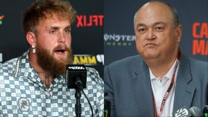 Jake Paul and Scott Coker