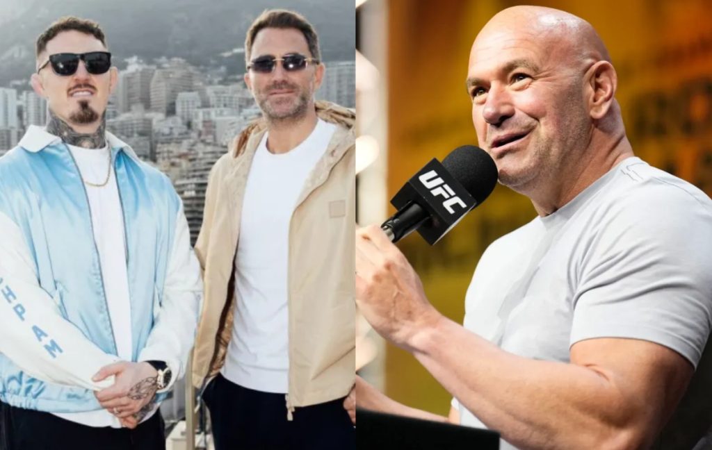 Tom Aspinall signs with Eddie Hearn's agency amid issues with Dana White